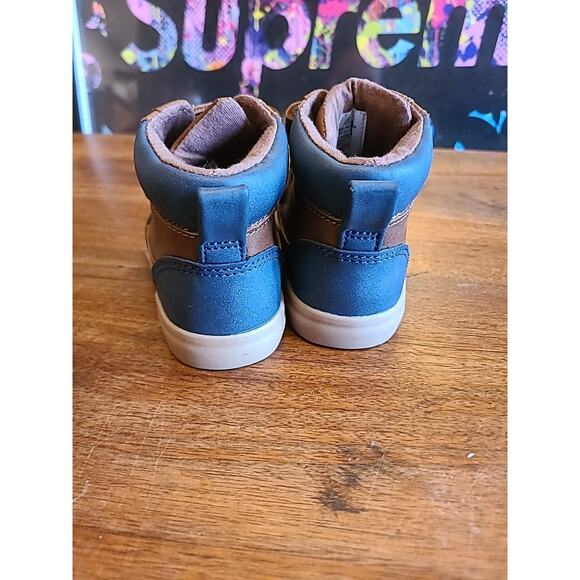 Cat And Jack Brown Boot Toddler Size 6 - Picture 3 of 10